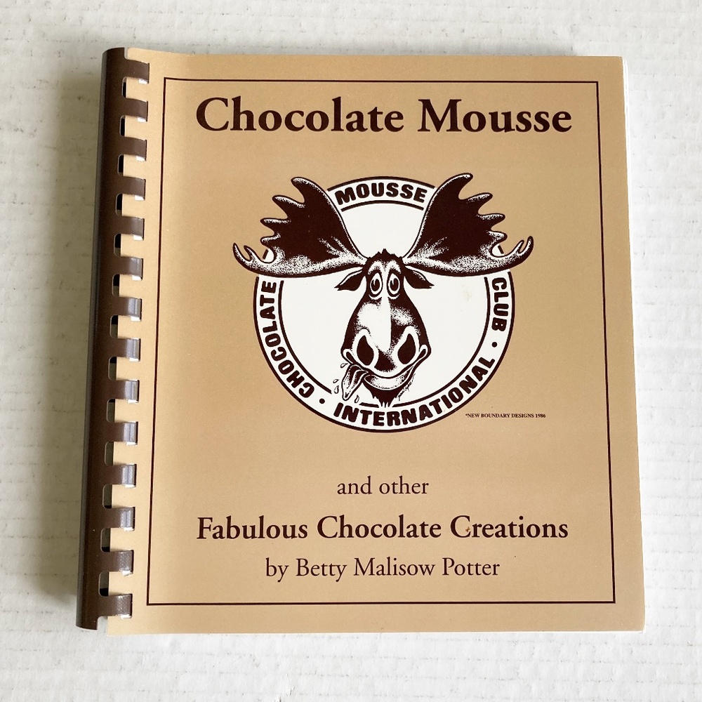 Vintage Chocolate Mousse Cookbook